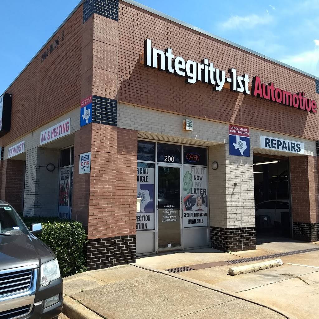 Integrity 1st Automotive (Carrollton, TX) | 2016 Keller Springs Rd #200, Carrollton, TX 75006, USA | Phone: (972) 242-6200