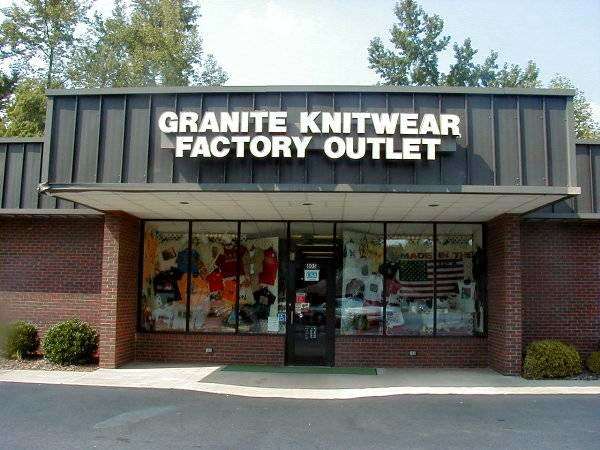 Granite Knitwear Factory Outlet Store | 805 S Salisbury Ave, Salisbury, NC 28146 | Phone: (704) 279-2651