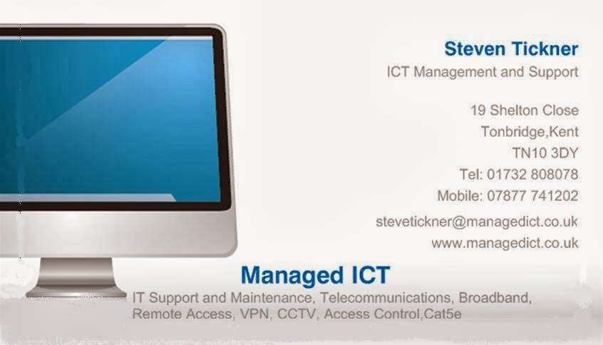 Managed ICT | 19 Shelton Cl, Tonbridge TN10 3DY, UK | Phone: 01732 808078