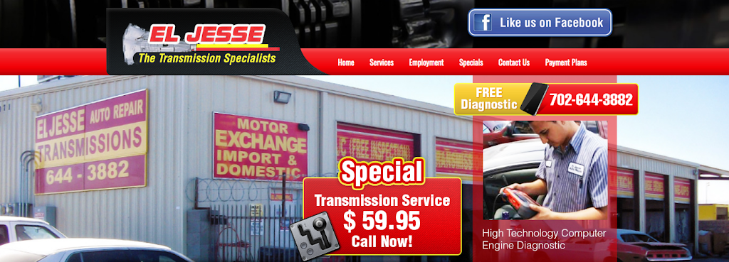 El Jesse Auto Repair & Transmissions | 3071 N Nellis Blvd, Las Vegas, NV 89115 | Phone: (702) 644-3882