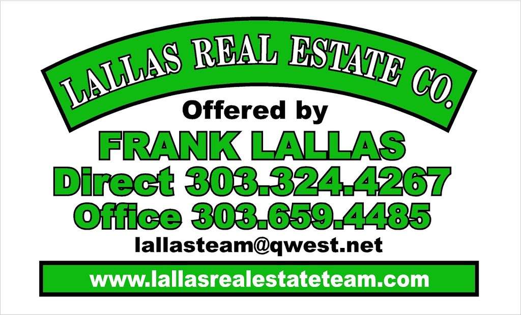 Lallas Real Estate Co LLC | 28500 E 152nd Ave, Brighton, CO 80603, USA | Phone: (303) 659-4485