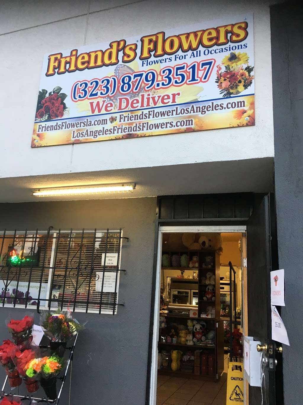 Friends Flowers | 2603 Hauser Blvd, Los Angeles, CA 90016, USA | Phone: (323) 879-3517