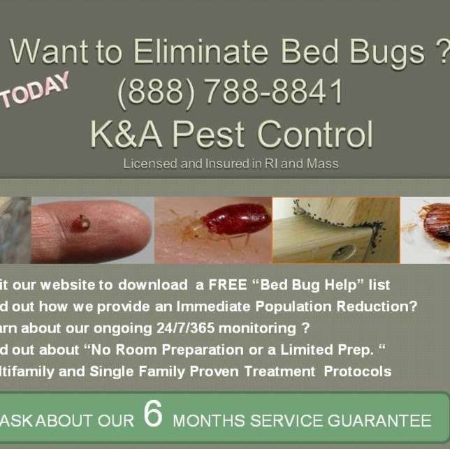 K&A Pest Control | 6 Hillside Rd, Cumberland, RI 02864, USA | Phone: (401) 536-9550