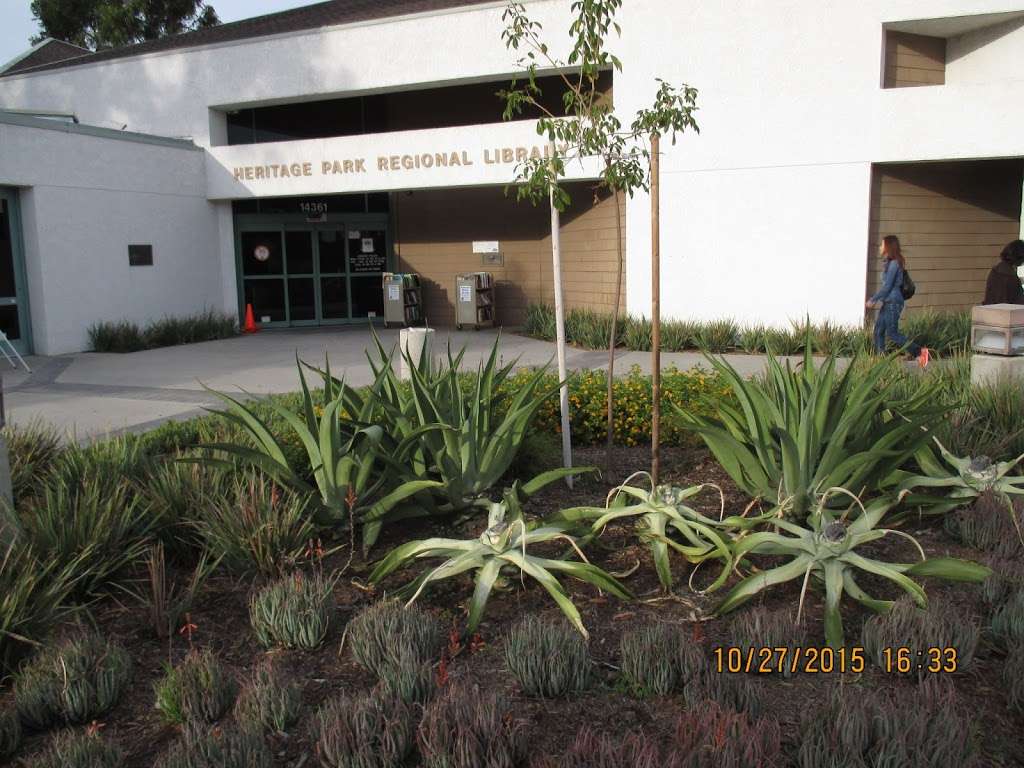 OC Library - Heritage Park Regional Branch | 14361 Yale, Irvine, CA 92604 | Phone: (949) 936-4040