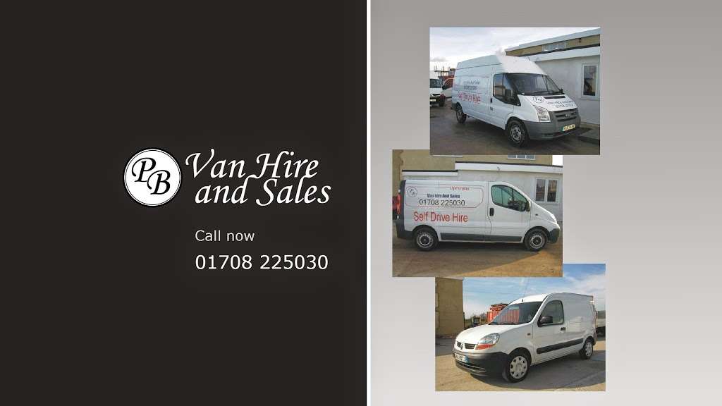 PB Van Hire and Sales | 15, Baldwins Farm, Dennises Ln, South Ockendon, Upminster RM14 2XB, UK | Phone: 01708 225030