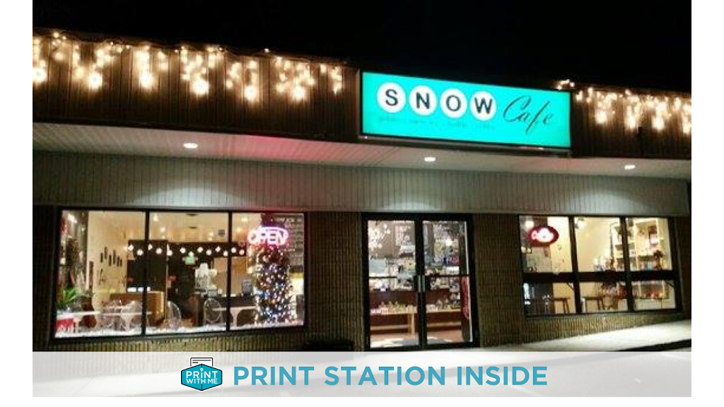 PrintWithMe Print Kiosk at Snow Cafe | 9065 Frederick Rd, Ellicott City, MD 21042, USA | Phone: (773) 797-2118