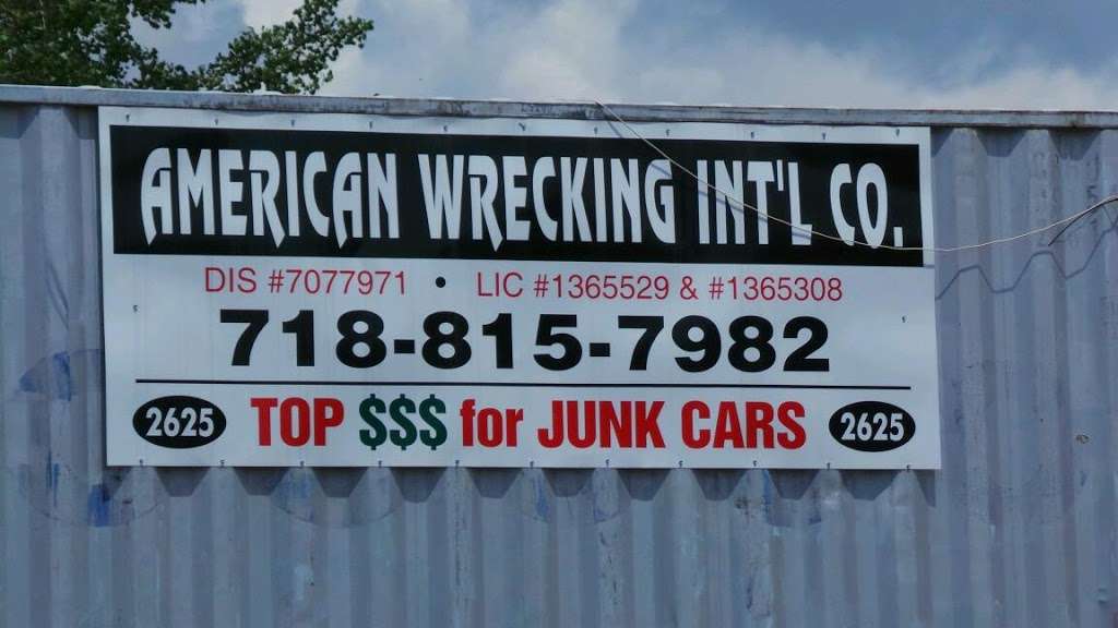 American Wrecking International Inc | 2625 Richmond Terrace, Staten Island, NY 10303, USA | Phone: (718) 815-7982