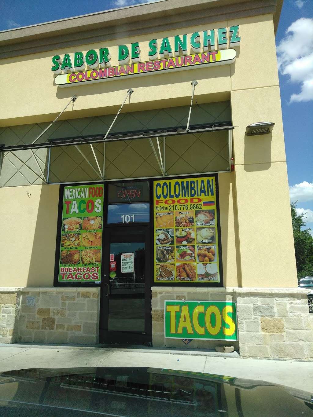 Sabor de Sanchez | 7664 Tezel Rd #101, San Antonio, TX 78250, USA | Phone: (210) 776-9862