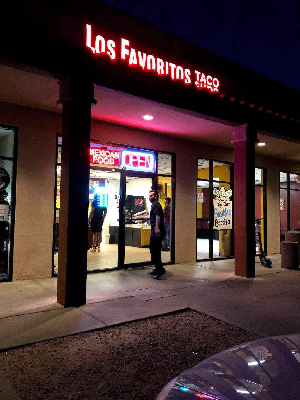 Los Favoritos Taco Shop | 1340 E Broadway Rd #105, Tempe, AZ 85282, USA | Phone: (480) 966-0535