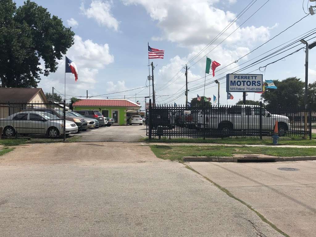 Perrett Motors LLC | 1415 Federal Rd, Houston, TX 77015 | Phone: (713) 451-0264