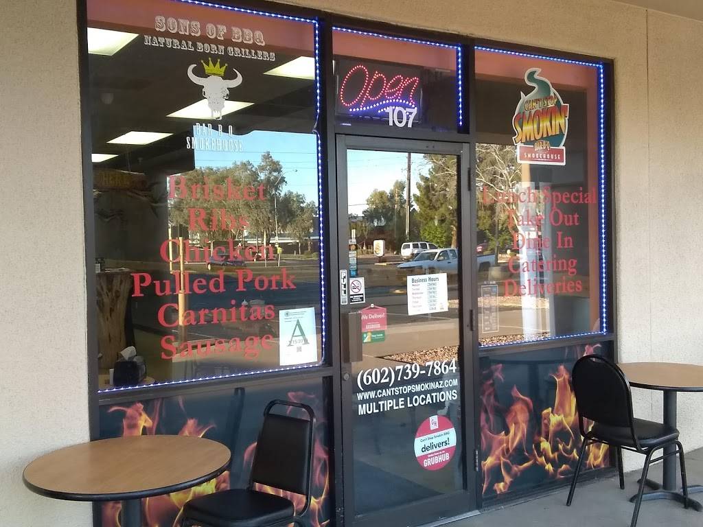 Cant Stop Smokin BBQ Mesa | 2650 E University Dr, Mesa, AZ 85213, USA | Phone: (602) 739-7864