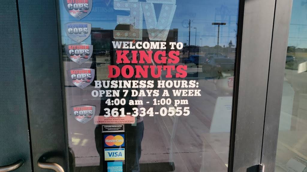 Kings Donuts | 7602 S Staples St, Corpus Christi, TX 78413, USA | Phone: (361) 334-0555