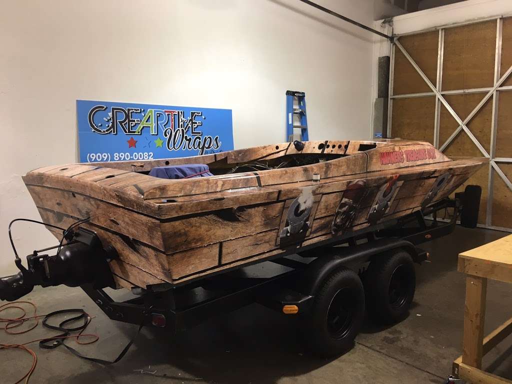 CreARTive Vehicle Wraps | 350 Commercial Rd #113, San Bernardino, CA 92408, USA | Phone: (909) 890-0082