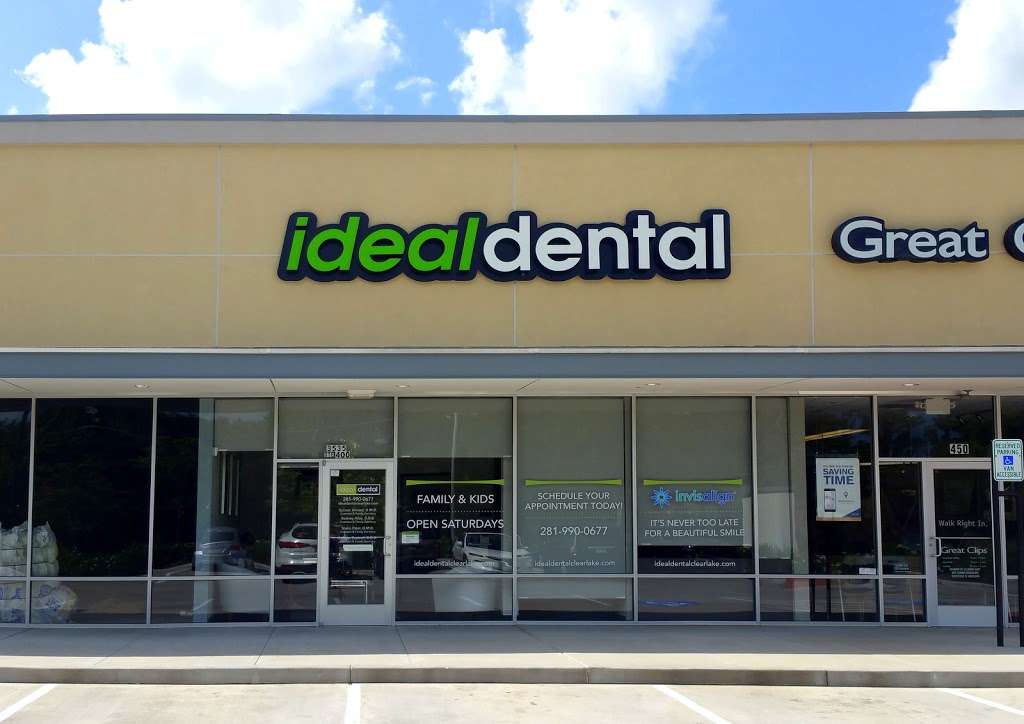 Ideal Dental of Clear Lake | 3535 Clear Lake City Blvd Suite 400, Houston, TX 77059, USA | Phone: (281) 990-0677