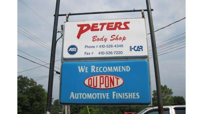 Peters Body Shop | 5629 Deer Park Rd, Reisterstown, MD 21136, USA | Phone: (410) 526-4346