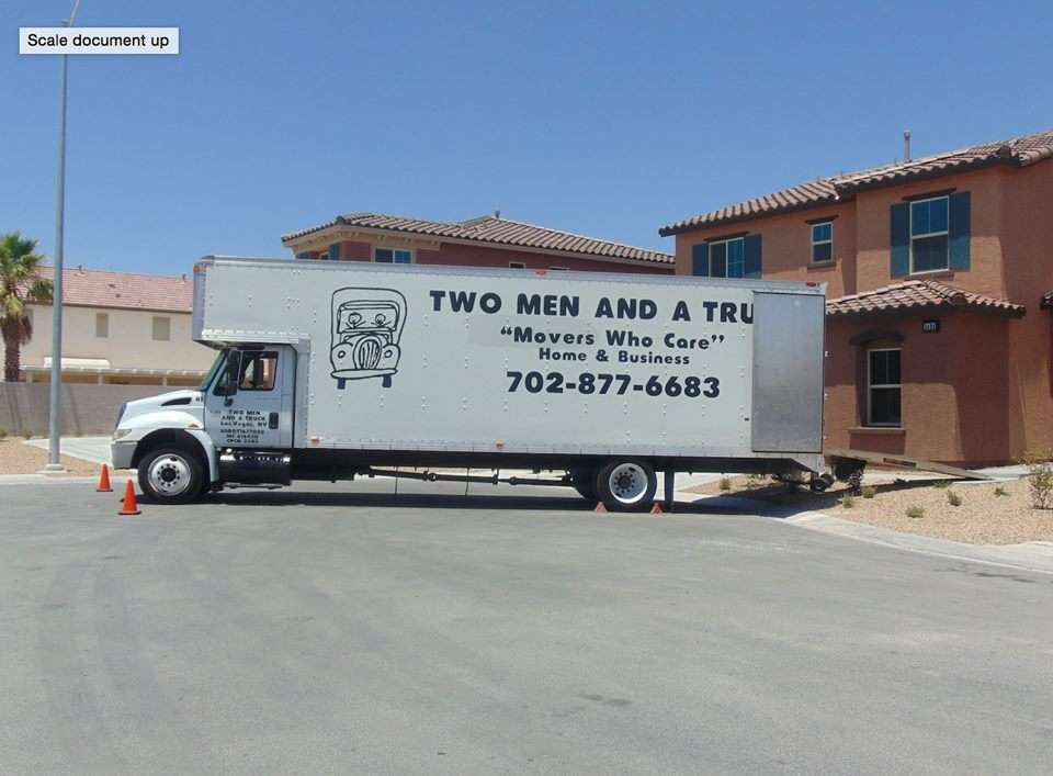 Two Men and a Truck | 3510 Coleman St, North Las Vegas, NV 89032, USA | Phone: (702) 545-6356