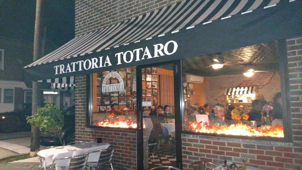 Trattoria Totaro | 639 Spring Mill Ave, Conshohocken, PA 19428, USA | Phone: (610) 828-7050