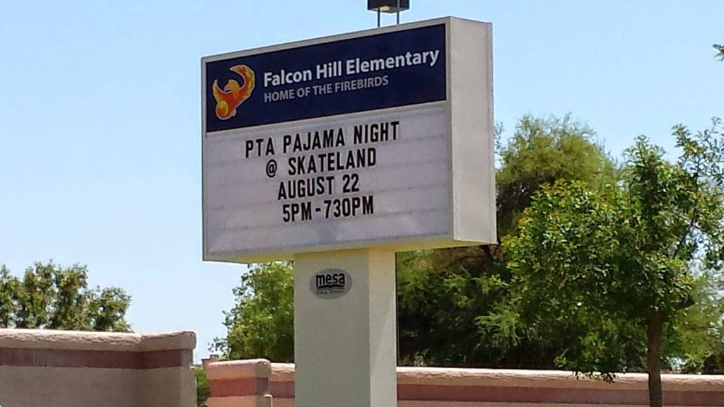 Falcon Hill Elementary School | 1645 N Sterling, Mesa, AZ 85207, USA | Phone: (480) 472-8600