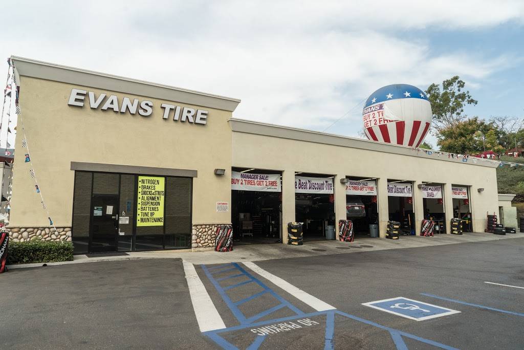 Evans Tire & Service Centers | 14365 Penasquitos Dr, San Diego, CA 92129, USA | Phone: (858) 252-7207