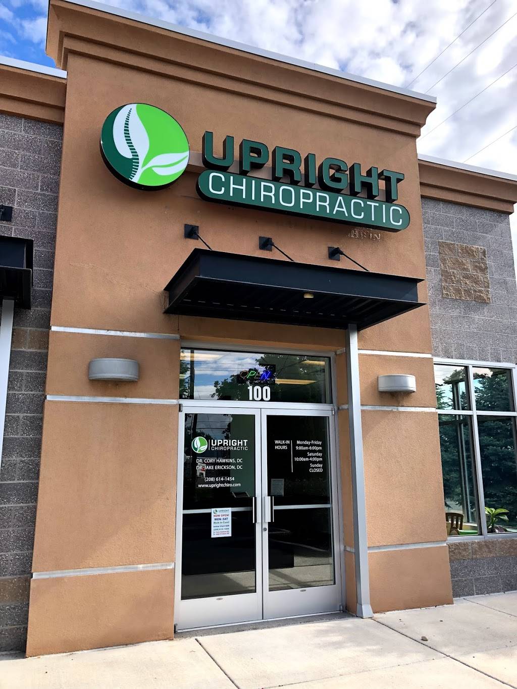 Upright Chiropractic | 10804 W Fairview Ave #100, Boise, ID 83713 | Phone: (208) 614-1454