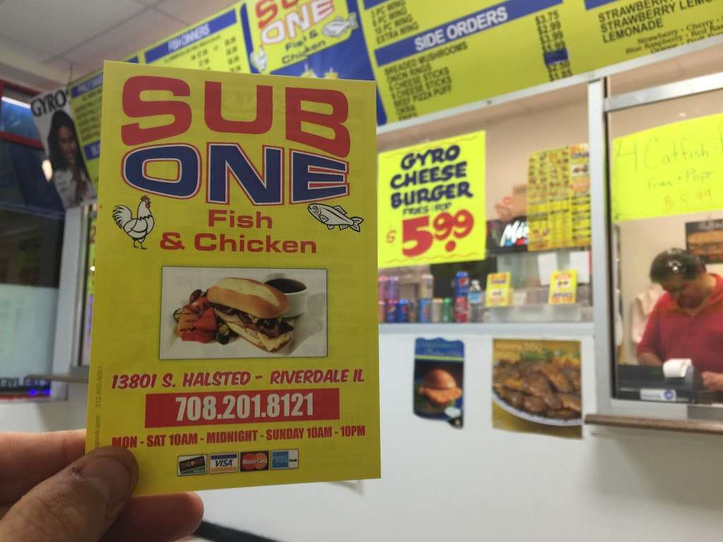 SUB ONE FISH & CHICKEN | 746 W 138th St, Riverdale, IL 60827 | Phone: (708) 201-8121