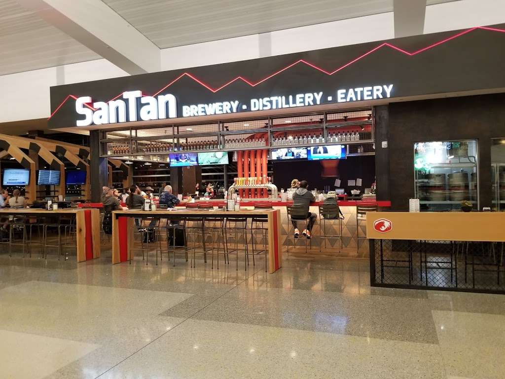 SanTan Brewery & Pub (PHX Airport) | Terminal 3, 3400 E Sky Harbor Blvd, Phoenix, AZ 85034 | Phone: (480) 381-3772