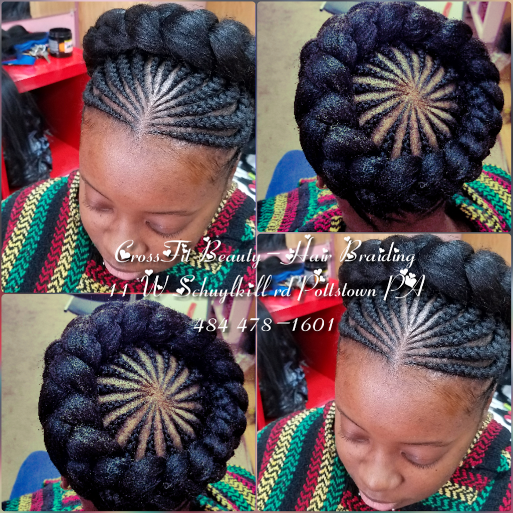 CrossFit Beauty Hair Braiding (African Hair Braiding Salon) | 11 W Schuylkill Rd, Pottstown, PA 19465, USA | Phone: (484) 587-4190