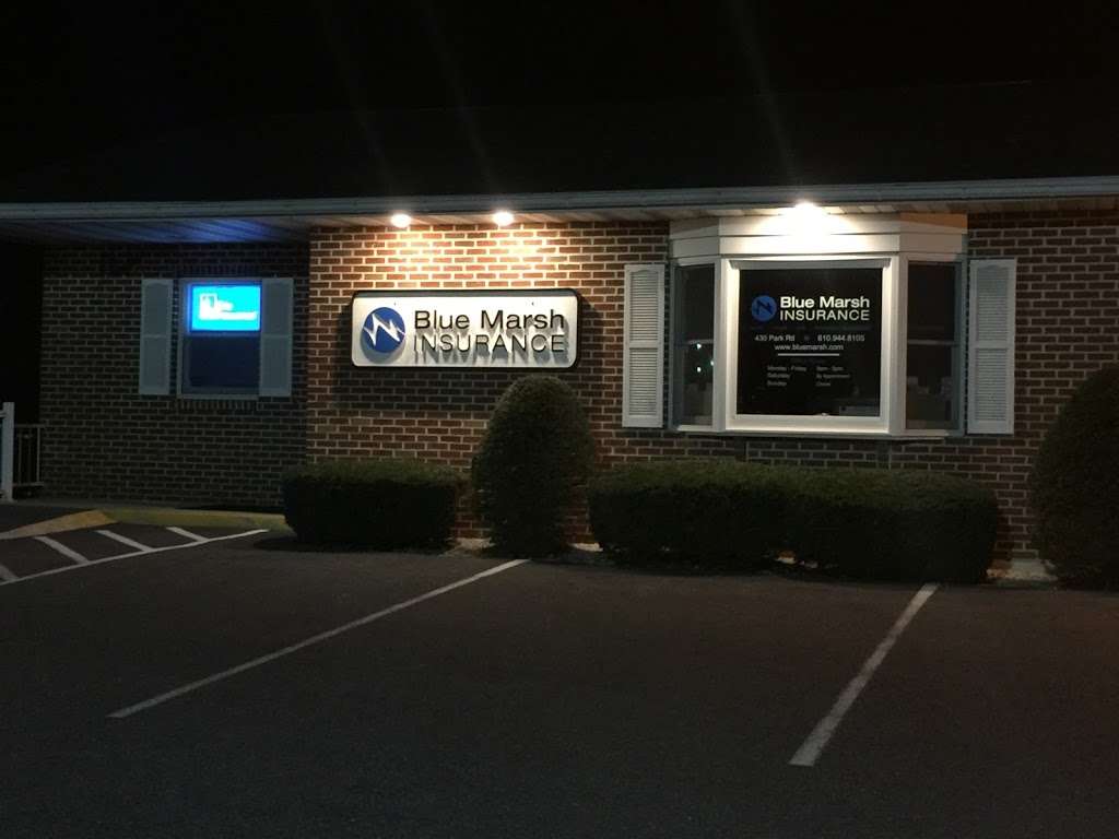 Blue Marsh Insurance, Inc. | 430 Park Rd, Fleetwood, PA 19522 | Phone: (610) 944-8105