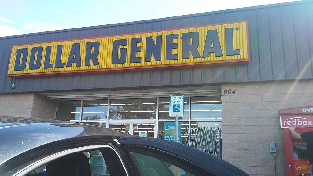 Dollar General | 604 E Bear Creek Rd, Glenn Heights, TX 75154, USA | Phone: (469) 552-5712