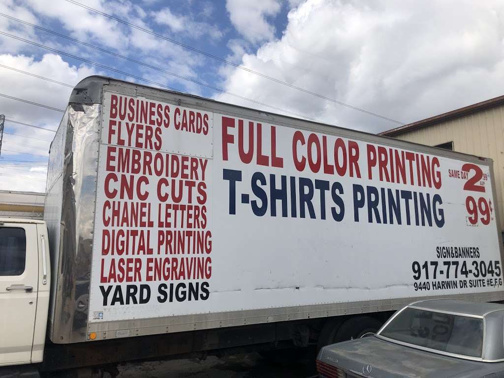 Sign & Banners | 9440 Harwin Dr #E, Houston, TX 77036, USA | Phone: (917) 774-3045