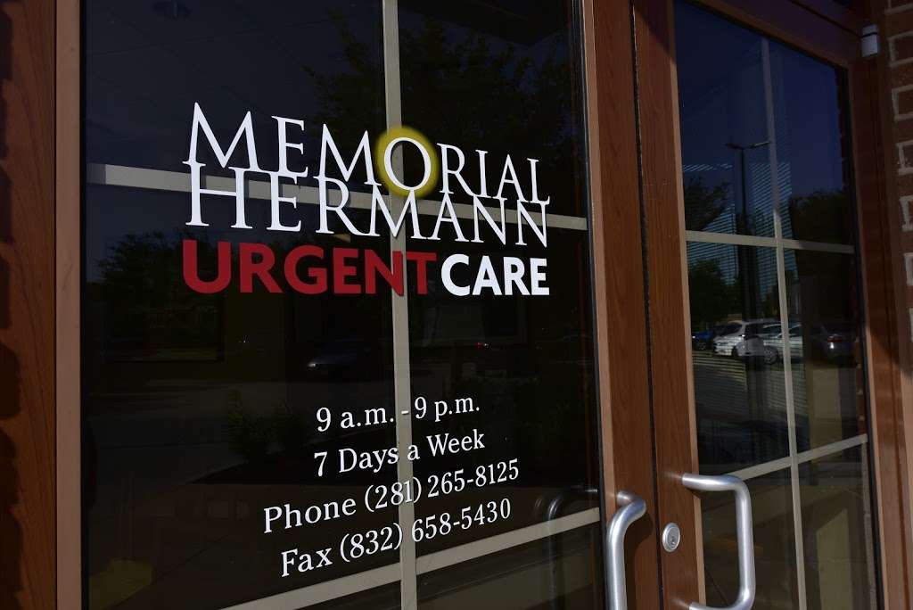 Memorial Hermann Urgent Care Telfair | 1227 Museum Square Dr suite a, Sugar Land, TX 77479, USA | Phone: (281) 265-8125