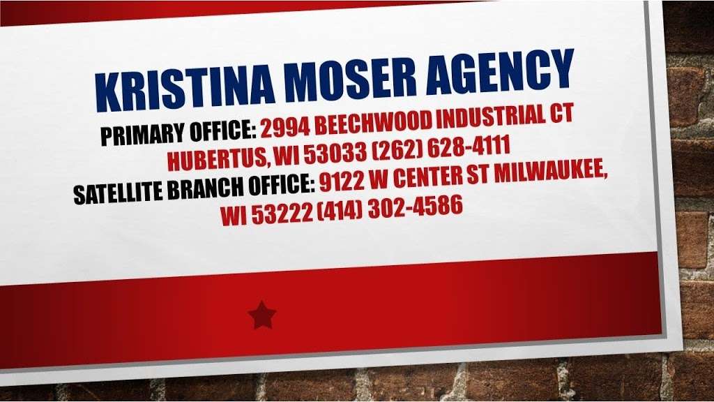Kristina Moser American Family Insurance | 9122 W Center St, Milwaukee, WI 53222 | Phone: (414) 302-4586