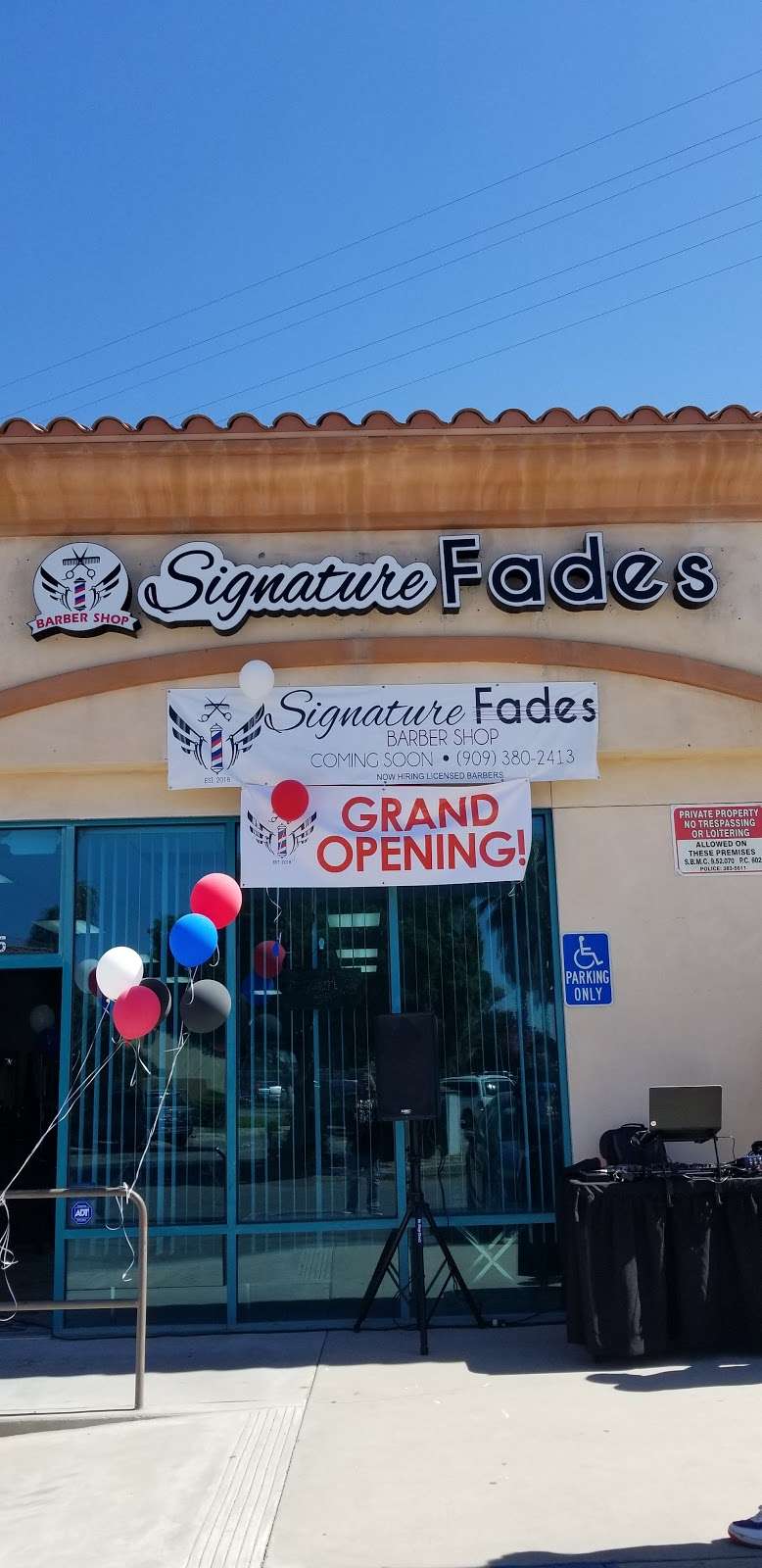 SIGNATURE FADES | 4077 University Pkwy #105, San Bernardino, CA 92407 | Phone: (909) 683-6030