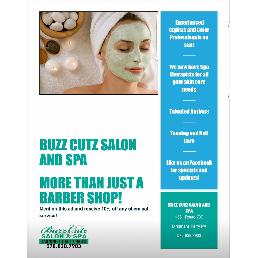 Buzz Cutz Salon and Spa | 1831 PA-739, Dingmans Ferry, PA 18328, USA | Phone: (570) 828-7903