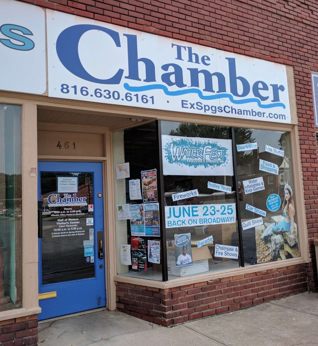 Excelsior Springs Chamber of Commerce | 461 S Thompson Ave, Excelsior Springs, MO 64024 | Phone: (816) 630-6161