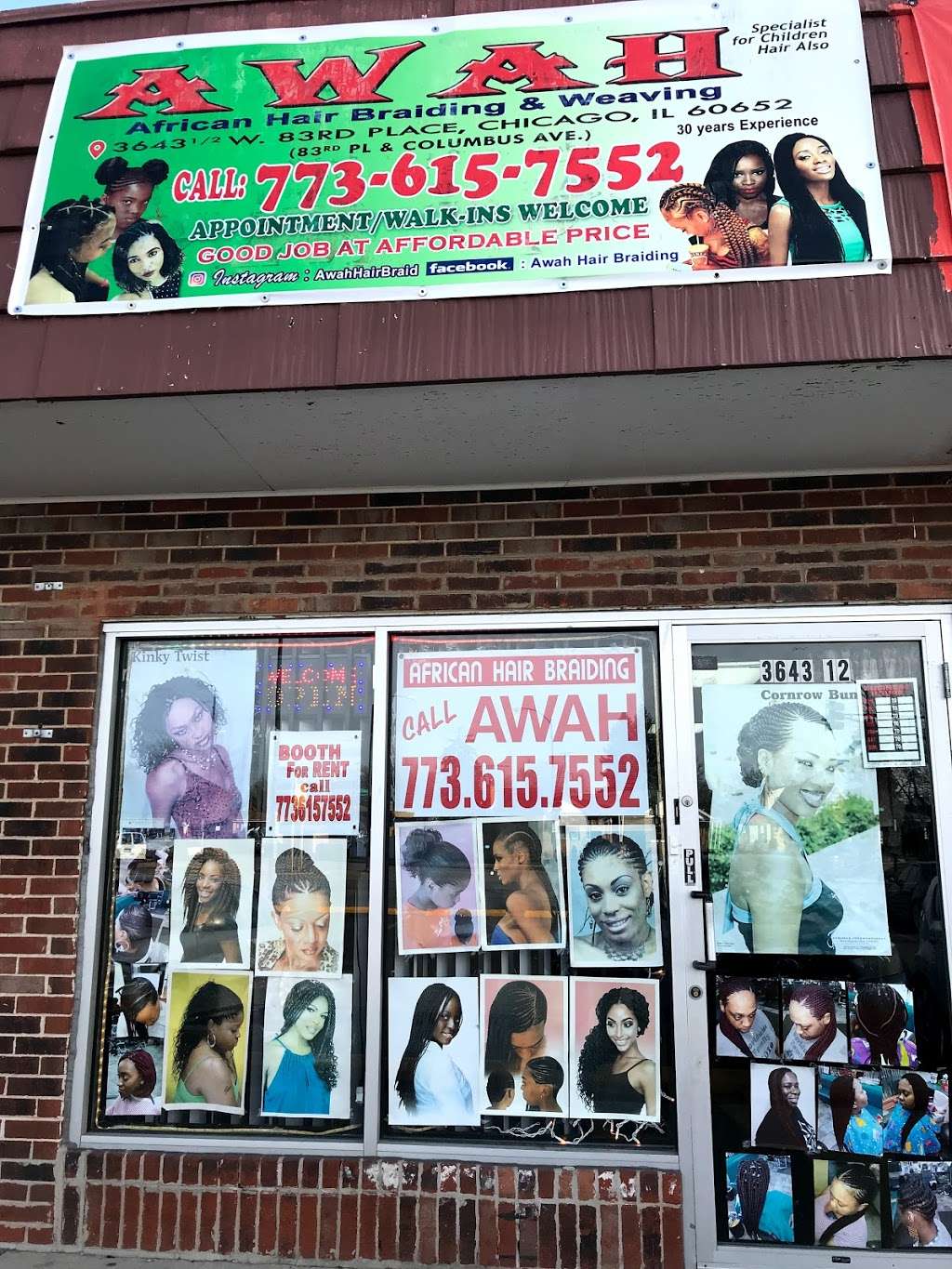 Awah African hair braiding | West Columbus Avenue, 3643 W 83rd Pl, Chicago, IL 60652, USA | Phone: (773) 615-7552