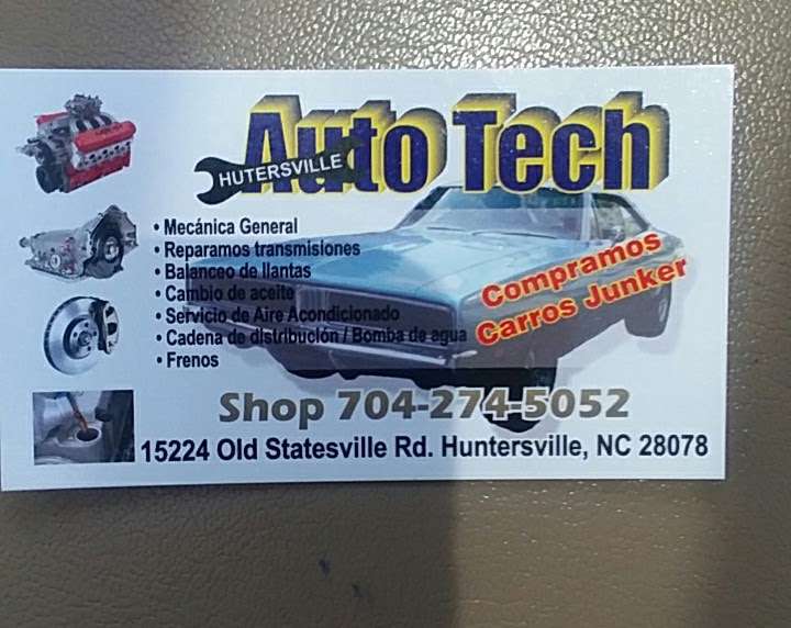 Huntersville Auto Tech | 15224 N Old Statesville Rd, Huntersville, NC 28078, USA | Phone: (704) 274-5052