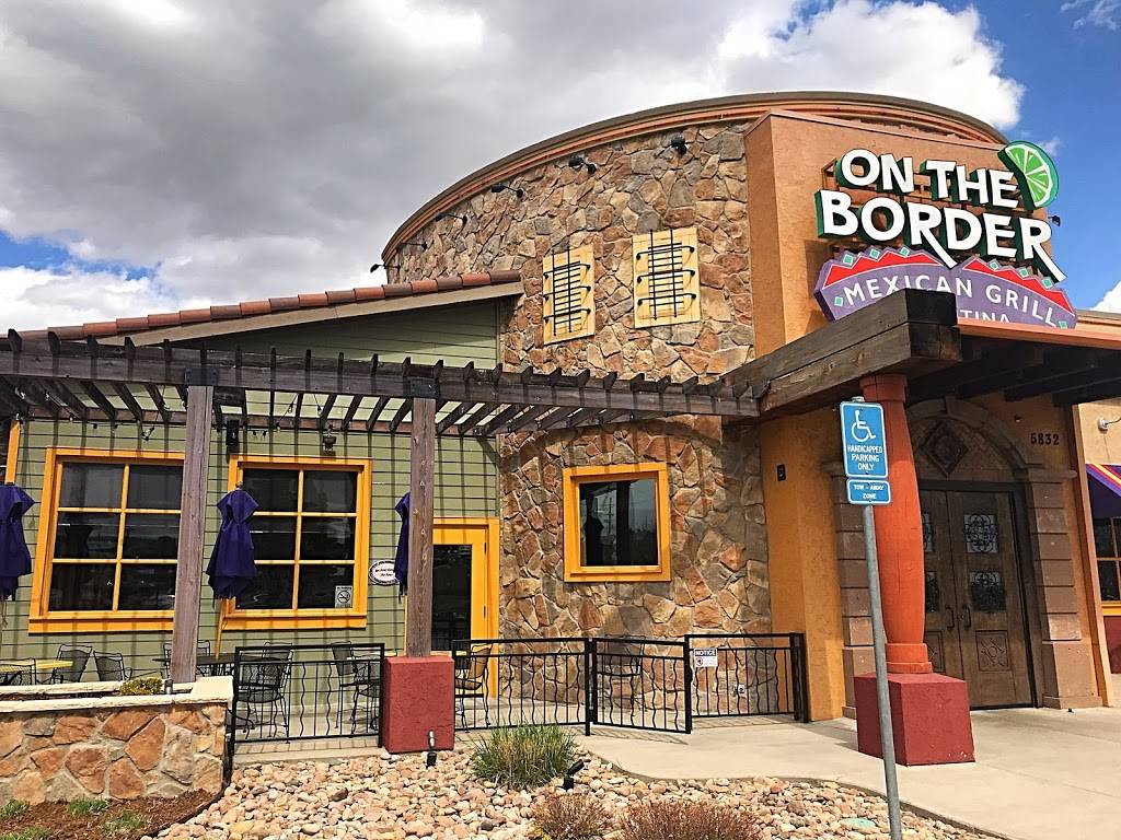 On The Border Mexican Grill & Cantina | 5832 Barnes Rd, Colorado Springs, CO 80922, USA | Phone: (719) 645-7340