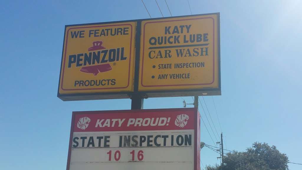 Katy Quick Lube | 1111 Katyland Dr, Katy, TX 77493, USA | Phone: (281) 391-8000