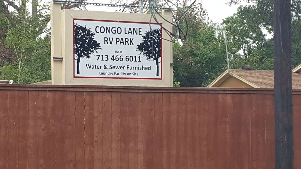 Congo Lane RV Park | 8608 Congo Ln, Houston, TX 77040, USA | Phone: (713) 466-6011