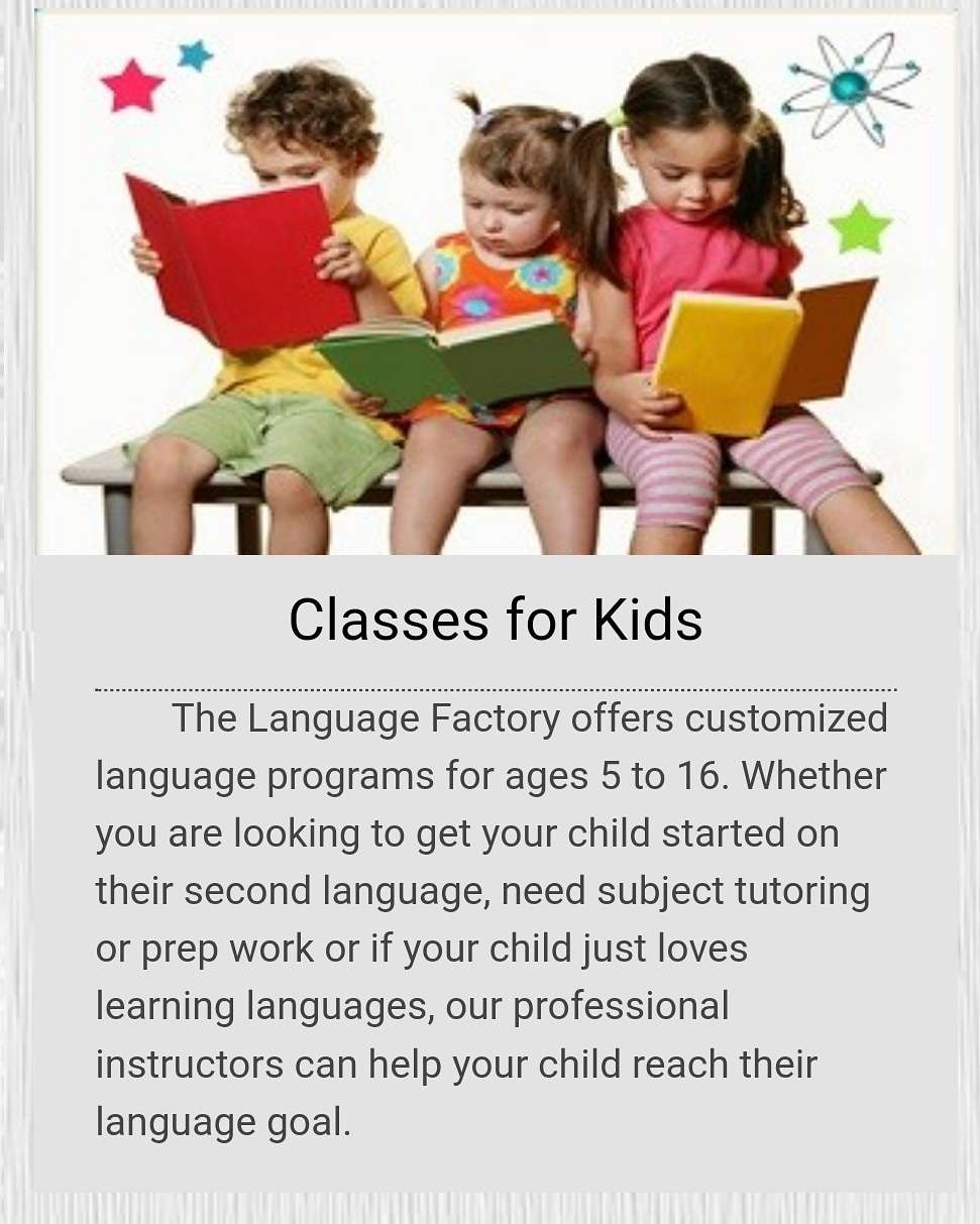 The Language Factory | 5015 Clinton St, Los Angeles, CA 90004, USA | Phone: (424) 362-7436