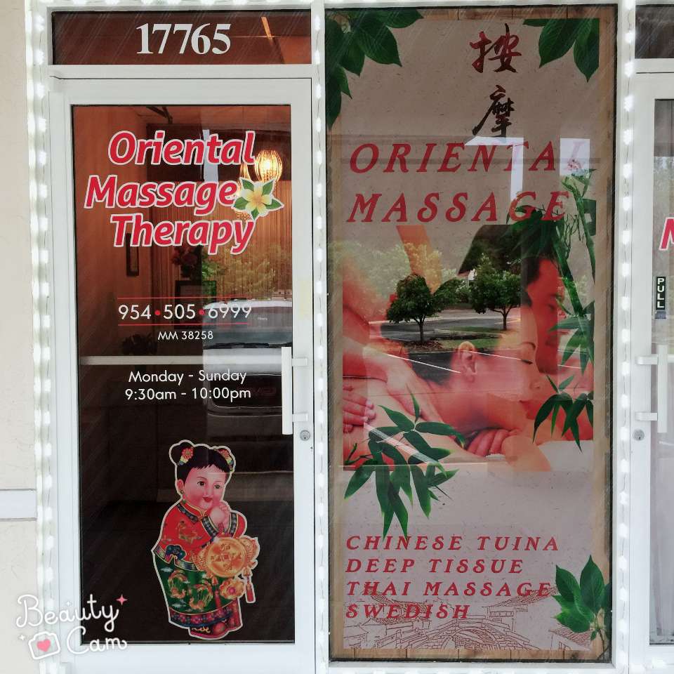 Oriental Massage Therapy | 17765 SW 2nd St, Pembroke Pines, FL 33029 | Phone: (954) 505-6999