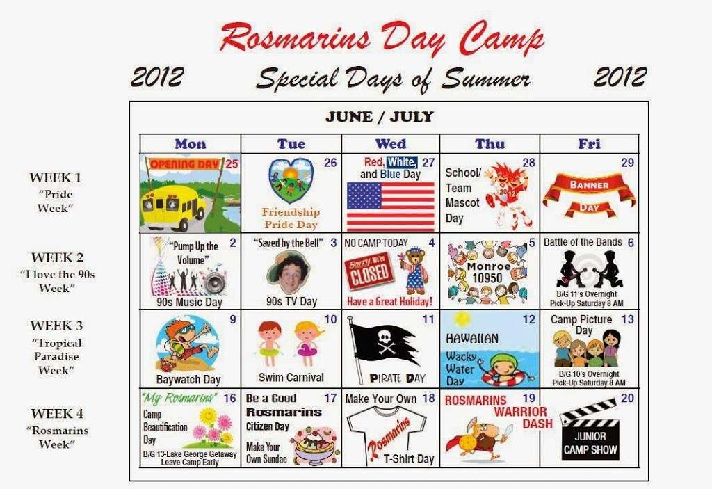Rosmarin Day Camp | 11 School Rd, Monroe, NY 10950 | Phone: (845) 783-7222