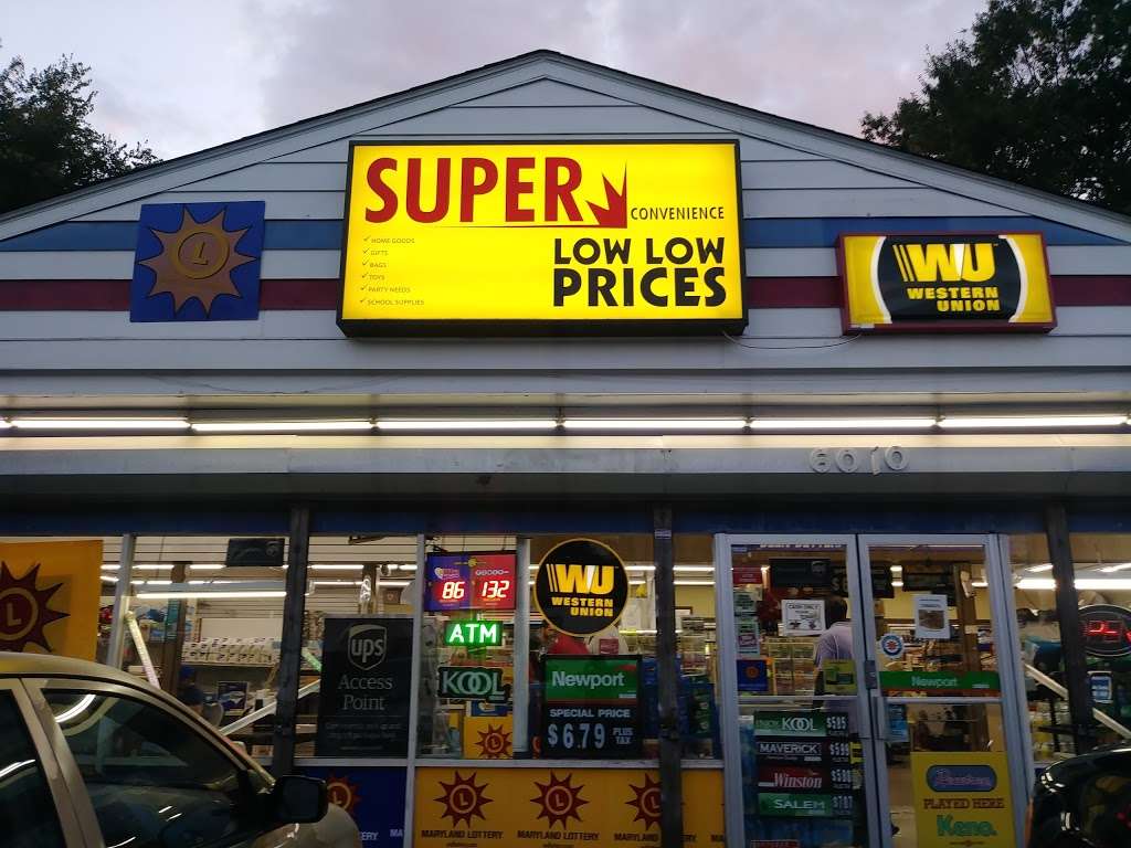 Super Convenience Store | 6010 66th Ave, Riverdale, MD 20737, USA | Phone: (301) 459-6747