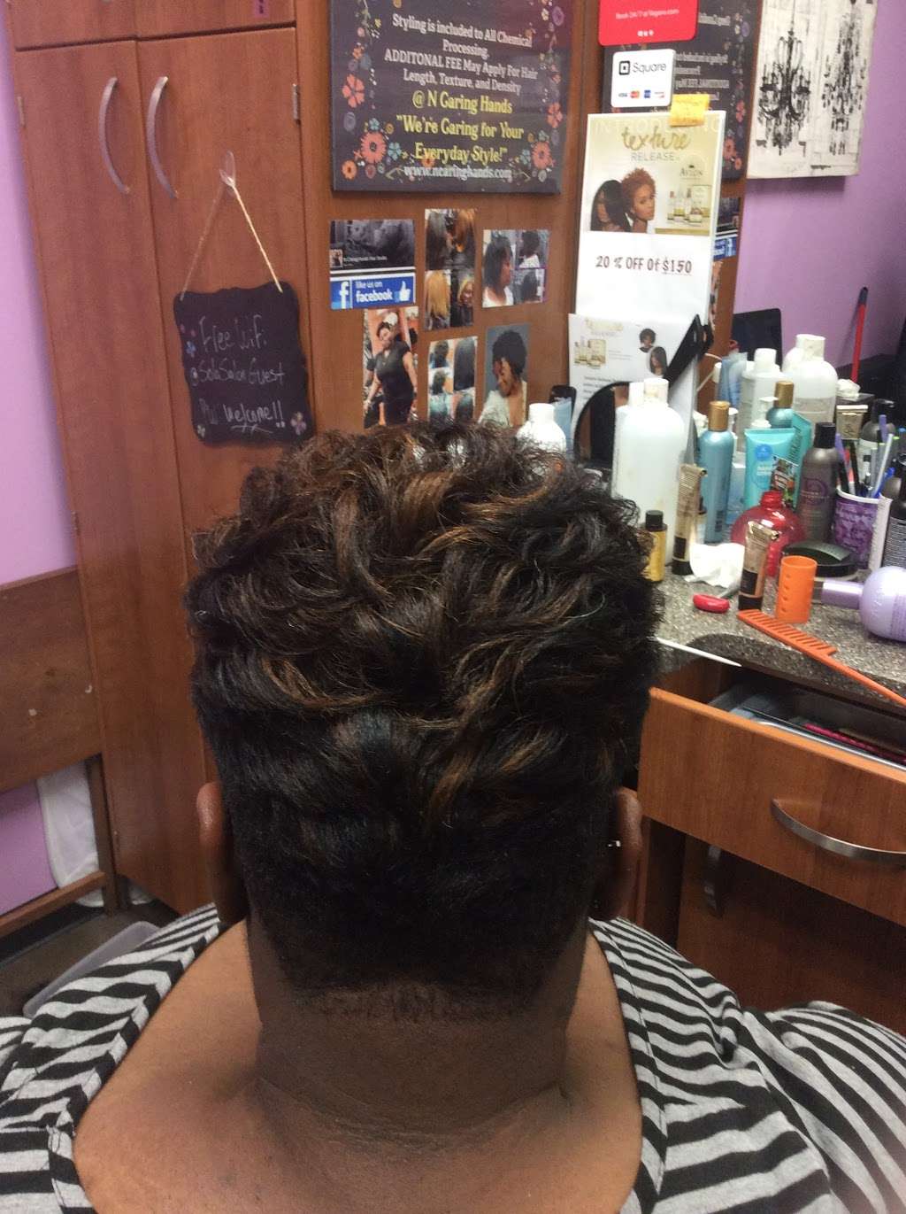 N Caring Hands Hair Studio | 301 Hooffs Run Dr #6, Alexandria, VA 22314, USA | Phone: (703) 825-3458