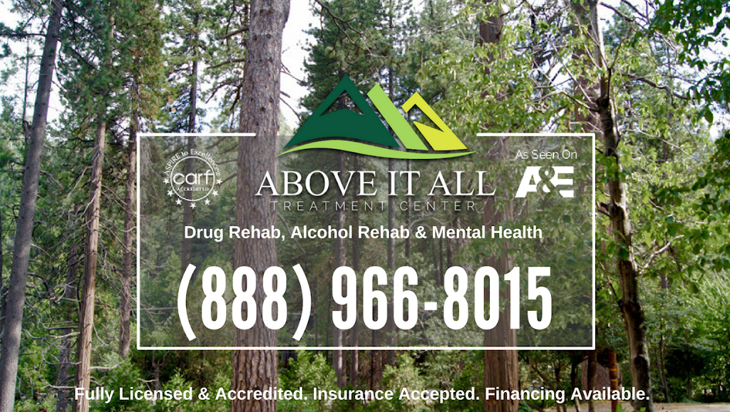 Above It All Treatment Center | 27482 N Bay Rd, Lake Arrowhead, CA 92352, USA | Phone: (909) 693-3639