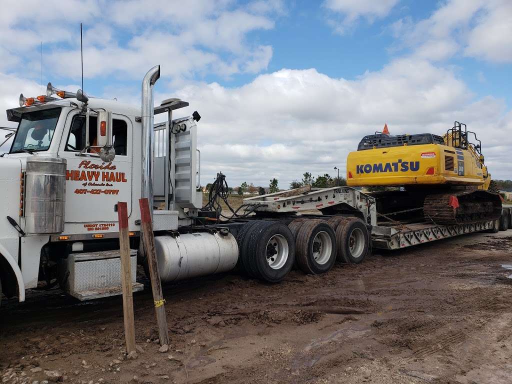 Florida Heavy Haul of Orlando Inc | 4501 Schilke Way, Sanford, FL 32771, USA | Phone: (407) 427-0797