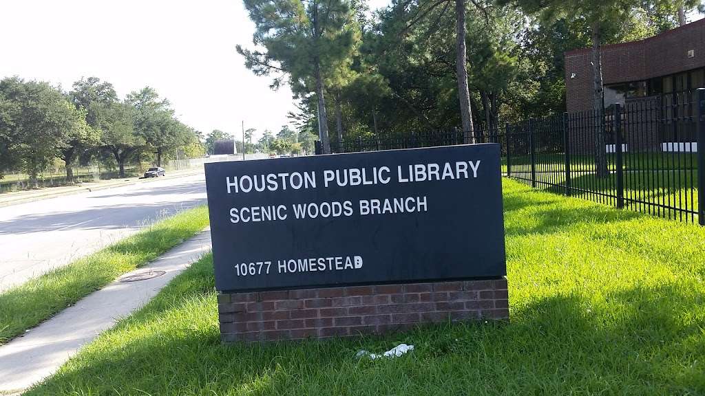 Scenic Woods Regional Library | 10677 Homestead Rd, Houston, TX 77016, USA | Phone: (832) 393-2030