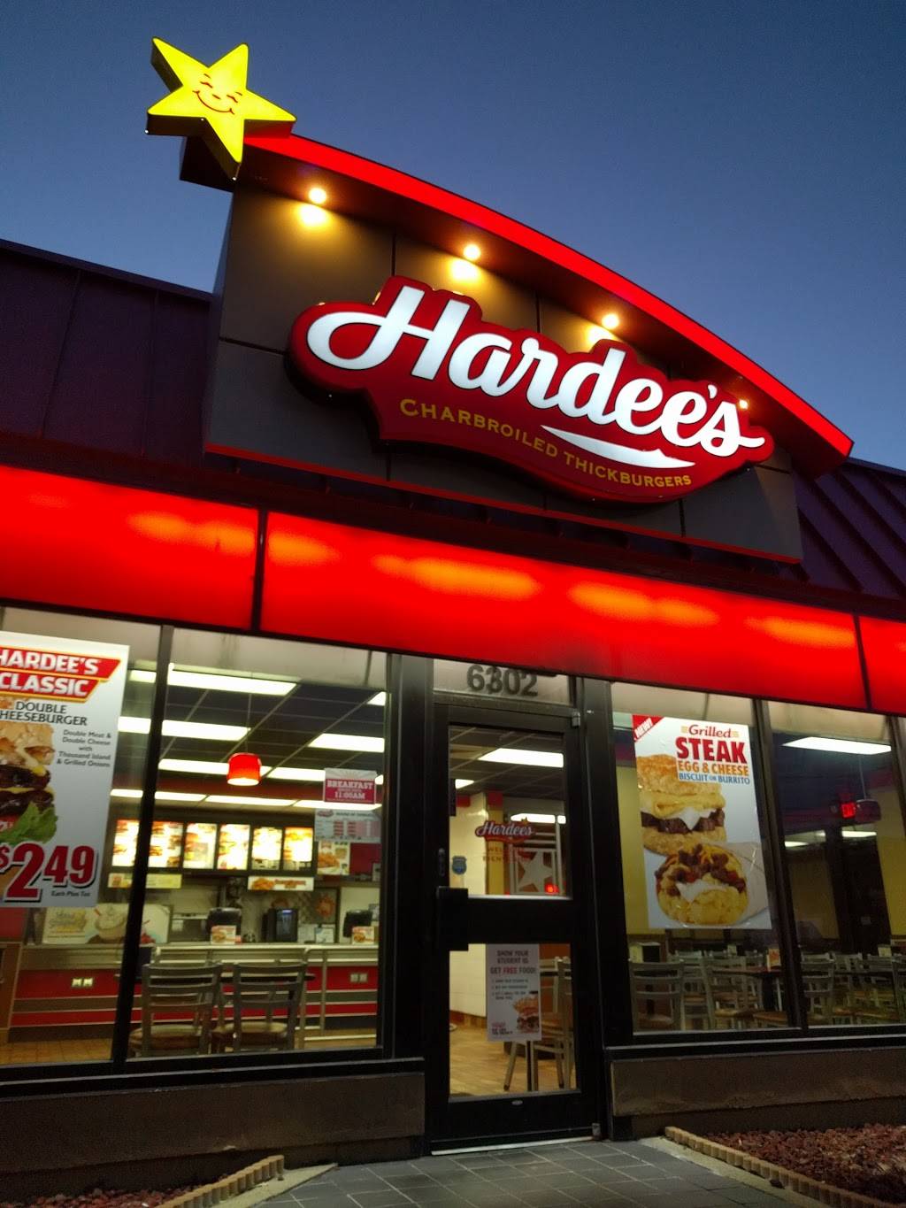 Hardees | 6302 Lakeside Ave, Richmond, VA 23228, USA | Phone: (804) 262-5164