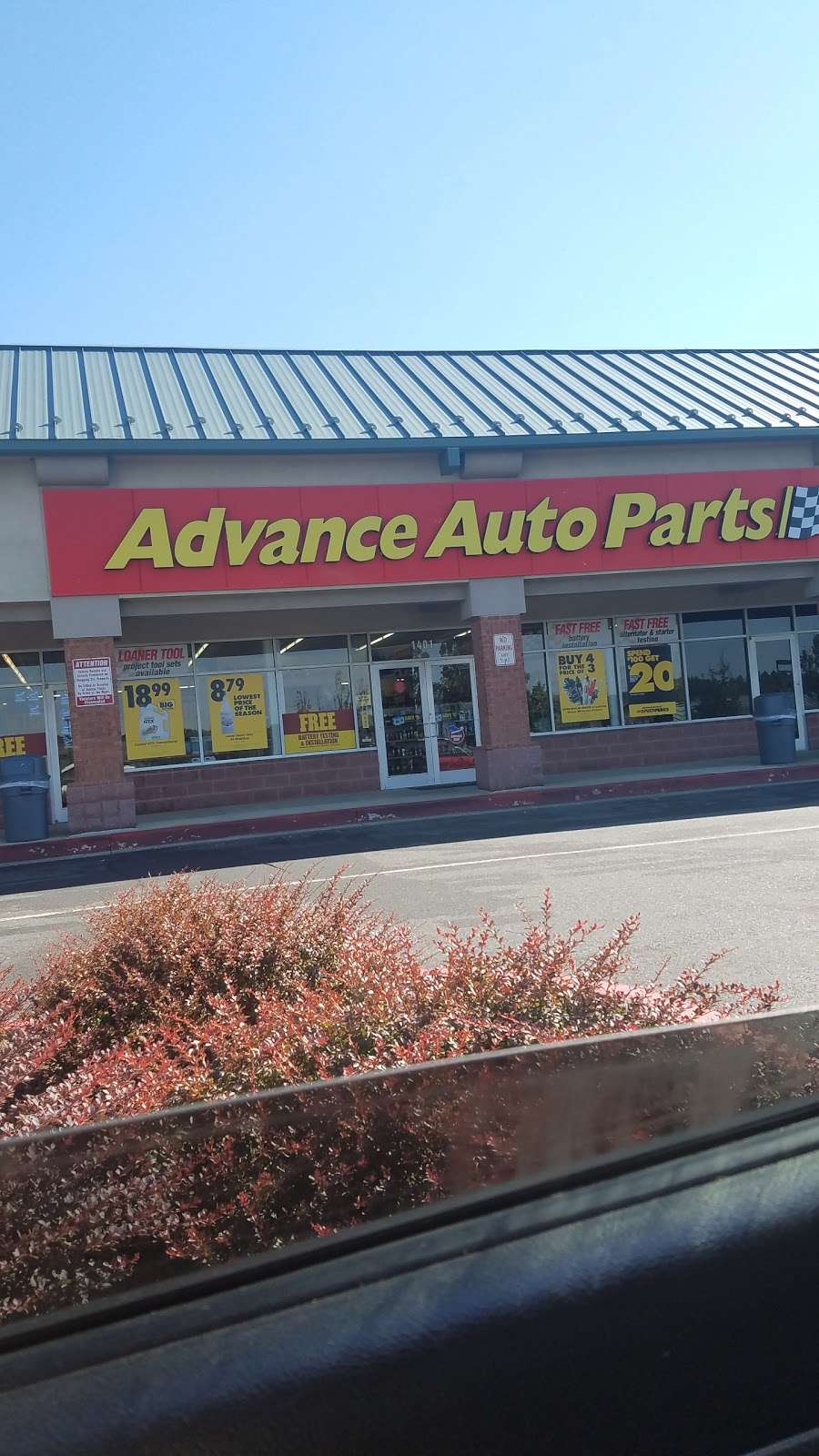 Advance Auto Parts | 1401 Pulaski Hwy, Edgewood, MD 21040, USA | Phone: (410) 671-7702